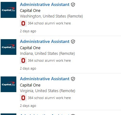 Identical listing duplicated across multiple states